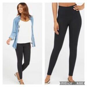 Like New SPANX Ponte The Perfect Ankle Ponte Leggings Classic Black S
